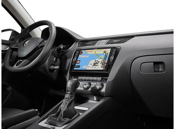 Alpine X901D-OC3 Premium Skoda Octvia 3 9" skjerm DAB+ 4x50W BT, USB, HDMI, Flac